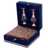 پک هدیه ترمه و گلدان مس و پرداز