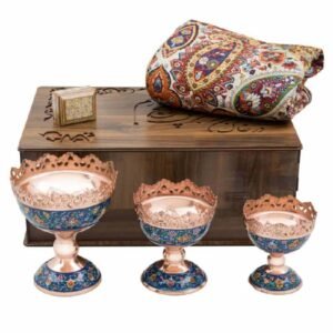 پک نفیس ترمه ابریشم و مس و پرداز