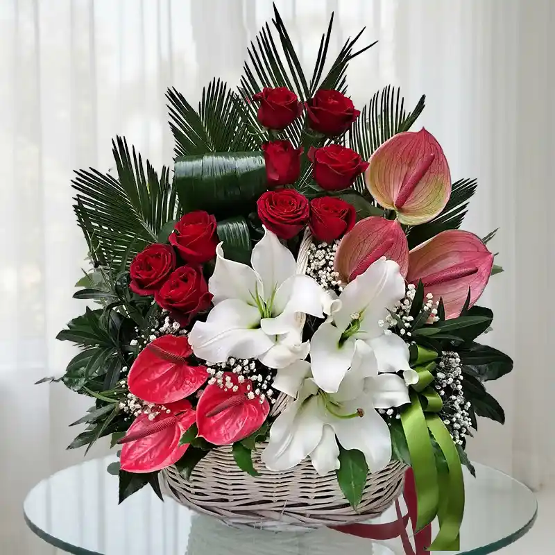 سبد گل رویال