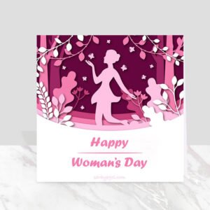 کارت پستال روز زن