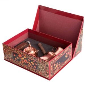 ست هدیه قهوه جوش مسی