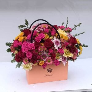 فلاور باکس رنگارنگ