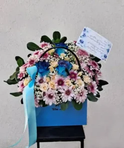 باکس گل به رنگ پدر