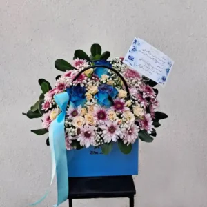 باکس گل به رنگ پدر